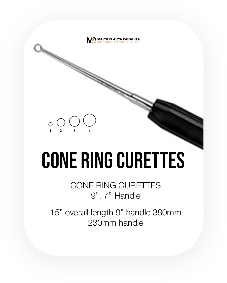 CONE RING CURETTES