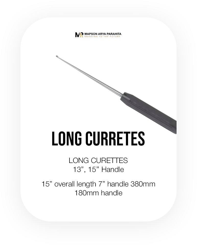 LONG CURETTES