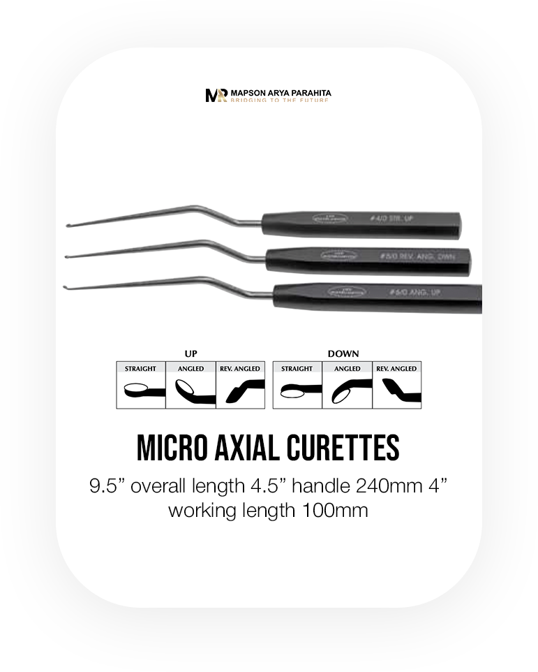 MICRO AXIAL CURETTES