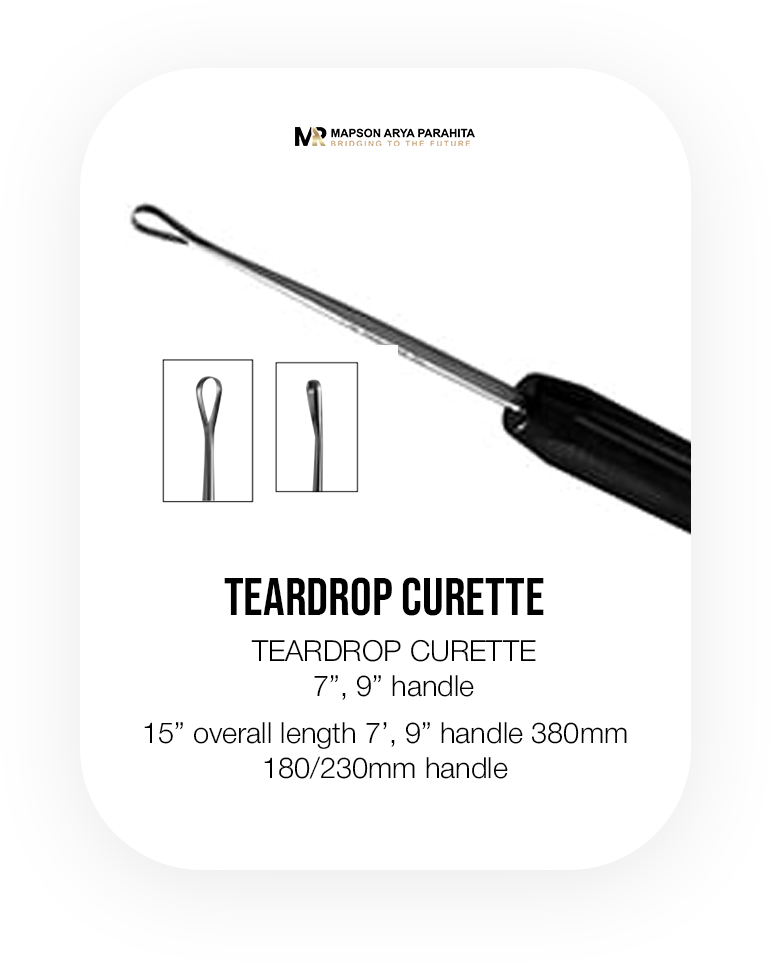 TEARDROP CURETTE